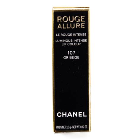 Chanel Or Beige (107) Rouge Allure Luminous Intense Lip